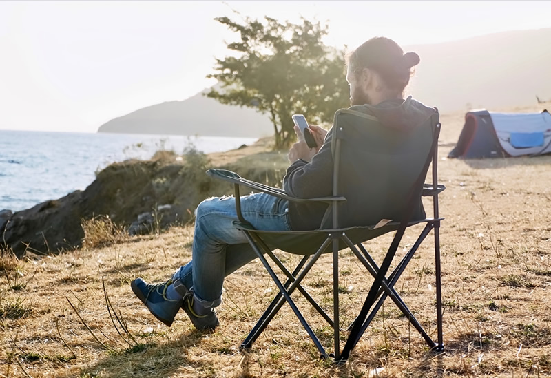 camping-smartphone